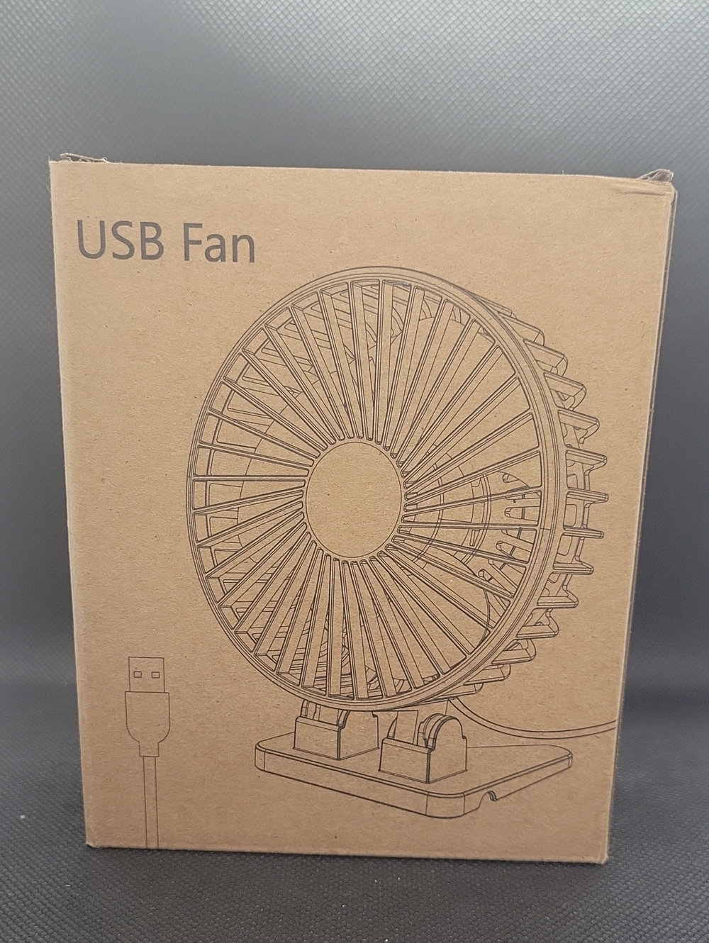 Portable USB Small Desk Fan, Light Green Color,  3-Speed,  ZLS-usb01